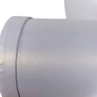 Papír doboz magas kerek gyöngyház fehér D20-17,5-15cm 3db-os 