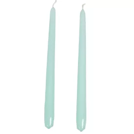 Lakkozott szálas gyertya 290x22mm menta 10db/csom (db ár)