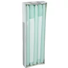Lakkozott szálas gyertya 290x22mm menta 10db/csom (db ár)