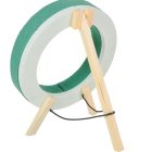 Tűzőhab karika vizes fa talppal 35cm