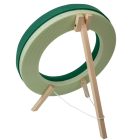 Tűzőhab karika vizes fa talppal D47cm