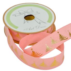 Textil szalag karifa rózsazsín 25mm*10m Textil szalag karifa rózsazsín 25mm*10m