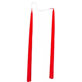 Matt ceruza gyertya piros 230x10mm 8db/csom (db ár)