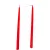 Matt ceruza gyertya piros 230x10mm 8db/csom (db ár)
