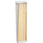 Matt ceruza gyertya ecru 230x10mm 8db/csom (db ár)