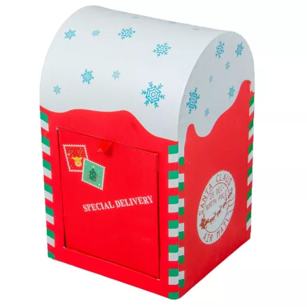 Postaláda papír piros-fehér 20cm