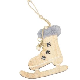 Fa korcsolya prémmel 12cm Fa korcsolya prémmel 12cm