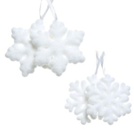 Hópihe akasztós 11cm 2db-os csomag Hópihe akasztós 11cm 2db-os csomag