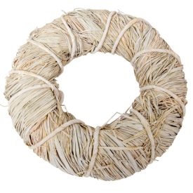Háncs koszorú fehér 35x10cm Háncs koszorú fehér 35x10cm