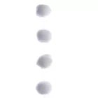 Hógolyó girland 4x180cm