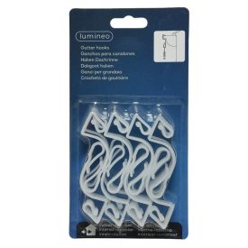 Fényfüzér akasztó csatornára 7cm 16db-os Fényfüzér akasztó csatornára 7cm 16db-os