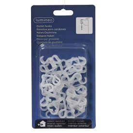 Fényfüzér akasztó csatornára 3,5cm 24db-os Fényfüzér akasztó csatornára 3,5cm 24db-os