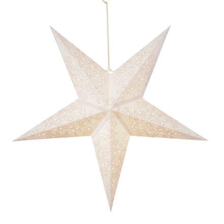 Csillag lampion LED-es 60cm