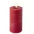 Gyertya LED-es piros D7cm M15cm