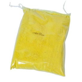 Dekorhomok mikro SÁRGA 0,6-0,8 1kg Dekorhomok mikro SÁRGA 0,6-0,8 1kg