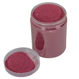 Dekorhomok mikro BORDÓ  0,6-0,8 tégelyben 900gr Dekorhomok mikro BORDÓ  0,6-0,8 tégelyben 900gr