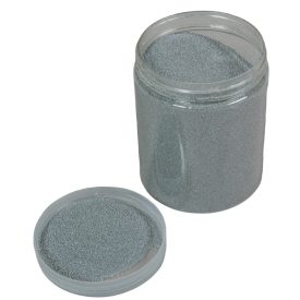 Dekorhomok mikro EZÜST 0,6-0,8 tégelyben 900gr Dekorhomok mikro EZÜST 0,6-0,8 tégelyben 900gr