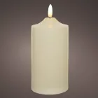 Gyertya LED-es krém D7,5cm M17cm