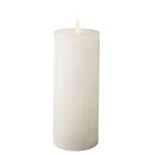 Gyertya LED-es fehér  D7cm M19cm