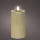 Gyertya LED-es arany D7cm M15cm