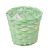 Bambusz kosár kerek zöld D13cm M10cm