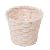 Bambusz kosár kerek fehér D13cm M10cm