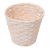 Bambusz kosár kerek fehér D15cm M13cm
