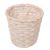 Bambusz kosár kerek fehér D16,5cm M14cm