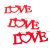 Love feliratos girland 180cm