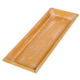 Fa tálca antik arany 39x15cm Fa tálca antik arany 39x15cm