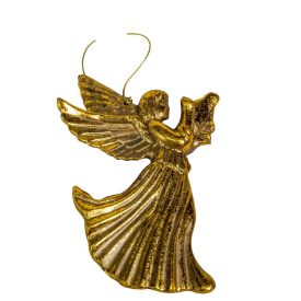 Antik angyal hangszerrel műa. akasztós 12cm Antik angyal hangszerrel műa. akasztós 12cm