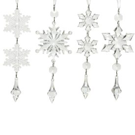 Hópihés akril dísz 16cm Hópihés akril dísz 16cm