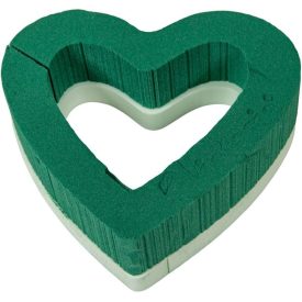 Tűzőhab szív nyitott Victoria 20cm 2db/csom./DARAB ÁR/