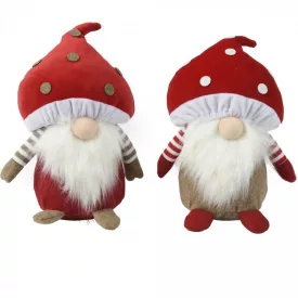 Gomba kalapos manó textil 26cm