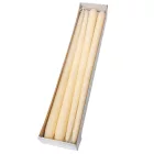 Matt szálas gyertya 400x22mm ecru 8db/doboz (db ár)