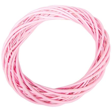 Vessző alap rózsaszín D40cm