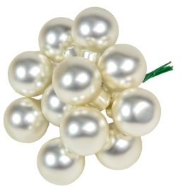 Üveggömb pick ezüst matt 2,5cm 12db-os Üveggömb pick ezüst matt 2,5cm 12db-os