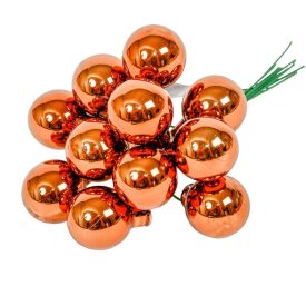 Üveggömb pick eszpresszó fényes 2cm 12db-os Üveggömb pick eszpresszó fényes 2cm 12db-os