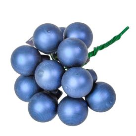 Üveggömb pick éj kék matt 2cm 12db-os Üveggömb pick éj kék matt 2cm 12db-os