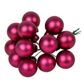 Üveggömb pick magnólia matt 2cm 12db-os Üveggömb pick magnólia matt 2cm 12db-os