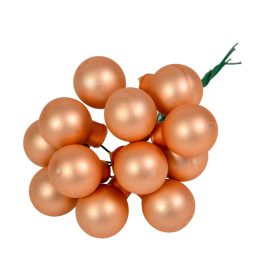 Üveggömb pick szikrázó rózsa matt 2cm 12db-os Üveggömb pick szikrázó rózsa matt 2cm 12db-os