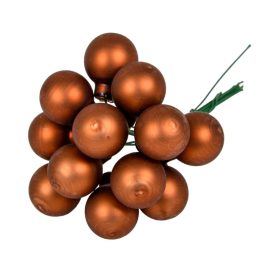 Üveggömb pick eszpresszó matt 2cm 12db-os Üveggömb pick eszpresszó matt 2cm 12db-os