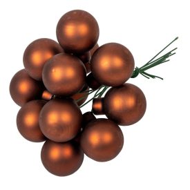 Üveggömb pick eszpresszó matt 2,5cm 12db-os Üveggömb pick eszpresszó matt 2,5cm 12db-os