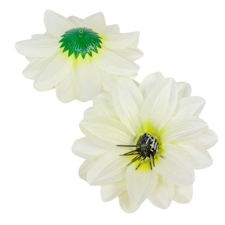 Dália virágfej D11cm S-396 krém 12db/csom 