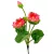 Tavirózsa csokor rózsaszín 3 virágos 37cm