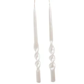   Metál rövid alfa csavart gyertya gyöngy 235x12mm 8db/csom (db ár)