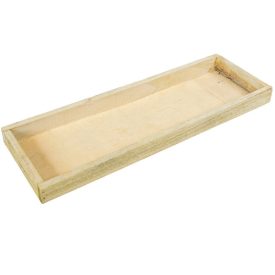 Fa tálca natúr mosott 42x14x3cm Fa tálca natúr mosott 42x14x3cm