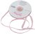 Organza szalag Pink 6mmx50m