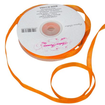 Organza szalag Orange 10mmx50m