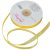 Organza szalag Yellow 10mmx50m